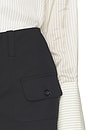 view 6 of 6 Patch Pocket Short in Black