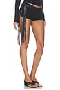 view 2 of 6 Eloise Mini Short in Black