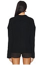 view 3 of 4 Cleon Rib Knit Pullover in Black