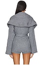 view 3 of 4 Tullia Slouchy Cardigan in Heather Grey