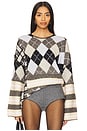 view 1 of 5 Zuri Sweater in Black Multi