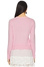 view 3 of 4 Emelie Cropped Cardigan in Ballet Slipper