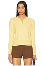 view 1 of 4 Emelie Cropped Cardigan in Honey Butter