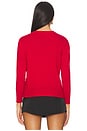 view 3 of 4 Emelie Cardigan in Red Love