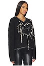 view 2 of 4 Guizio Heart Sweater in Black