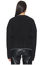 view 3 of 4 Guizio Heart Sweater in Black