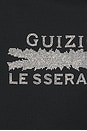 view 5 of 5 SWEAT À CAPUCHE BEDAZZLED in Black