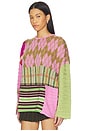 view 3 of 5 Zuri Sweater in Pink Multi