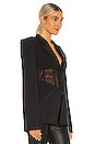 view 2 of 4 Corset Blazer in Black