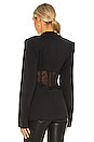 view 3 of 4 Corset Blazer in Black