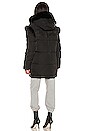 view 4 of 4 Long Puffer Jacket in Black