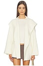 view 2 of 5 Caroline Wrap Sweater in Ivory