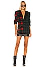 view 5 of 5 Wool Oversized Plaid Blazer in Multi
