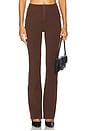 view 1 of 6 Aurora Trouser in Brown