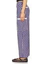 view 3 of 6 Adrian Gingham Pant in Blue