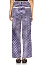 view 4 of 6 Adrian Gingham Pant in Blue