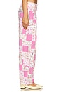 view 2 of 6 Adrian Patchwork Pant in Pink Multi