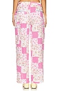 view 4 of 6 Adrian Patchwork Pant in Pink Multi