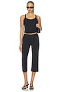 view 5 of 6 Elora Capri in Black