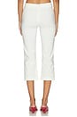 view 4 of 6 Elora Capri in White