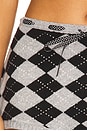 view 6 of 6 Agnes Argyle Skirt in Heather Grey