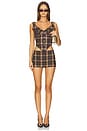 view 5 of 6 Tartan Mini Skirt in Multi