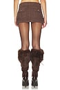 view 4 of 6 FALDA ANAIS CARGO MINI in Chocolate