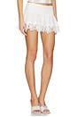 view 2 of 6 FALDA LACE TRIM MINI in White