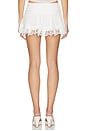 view 4 of 6 FALDA LACE TRIM MINI in White