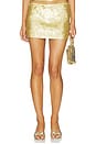 view 1 of 6 JUPE PAILLETTE in Gold