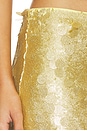 view 6 of 6 JUPE PAILLETTE in Gold