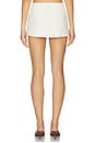 view 4 of 6 Low Rise Embellished Skirt in Ivory