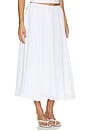 view 2 of 6 Formentera Skirt in White
