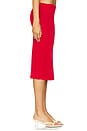 view 3 of 6 Selene Midi Skirt in Red