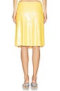 view 4 of 6 Isabelle Sequin Midi Skirt in Honey Butter