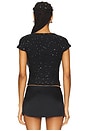 view 3 of 5 Miki Sequin Knit Top in Black