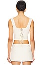 view 3 of 4 Chamonix Corset in Ivory