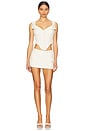 view 4 of 4 Chamonix Corset in Ivory