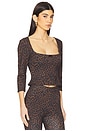 view 2 of 4 x REVOLVE Nea Printed Top in Leopard Ombre