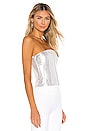 view 2 of 4 X REVOLVE Metallic Corset in Silver