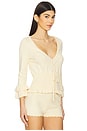view 2 of 4 Mathilde Top in Ivory