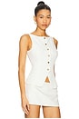view 2 of 4 Troyes Top in White