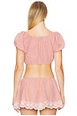 view 3 of 5 Ravello Gingham Top in Red Love