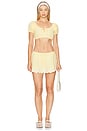 view 4 of 4 Ravello Gingham Top in Yellow