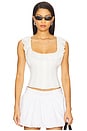 view 1 of 4 Paloma Lace Top in White