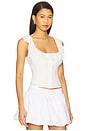 view 2 of 4 Paloma Lace Top in White