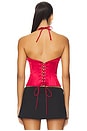 view 3 of 4 Marini Corset in Bordeaux