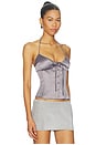 view 2 of 4 Marini Corset in Gunmetal