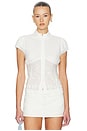view 1 of 5 Rinka Embroidered Blouse in Ivory