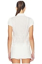 view 3 of 5 Rinka Embroidered Blouse in Ivory